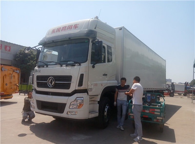 東風天龍9米6后八輪冷藏車 國五標準、性能參數與市場價值解析